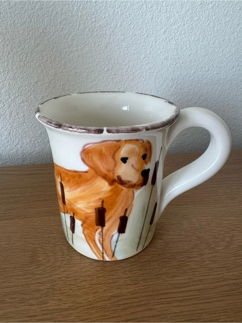 VIETRI Wildlife Hunting Dog Mug